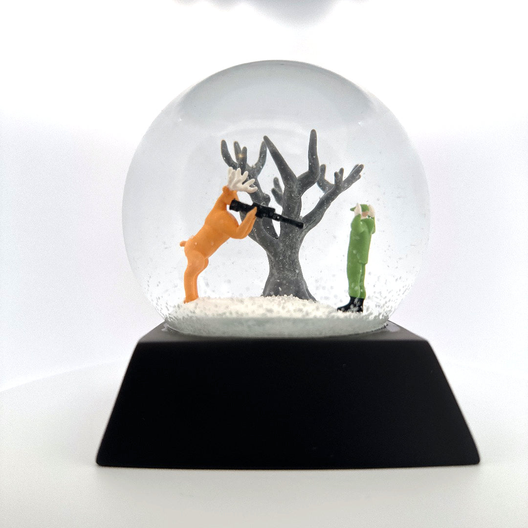 Bambi's Revenge Snow Globe – Over Our Heads